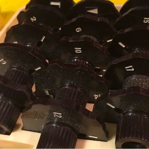 Vintage Sewing Machine Stitch Cams Top Hat Discs Fashion Accessories